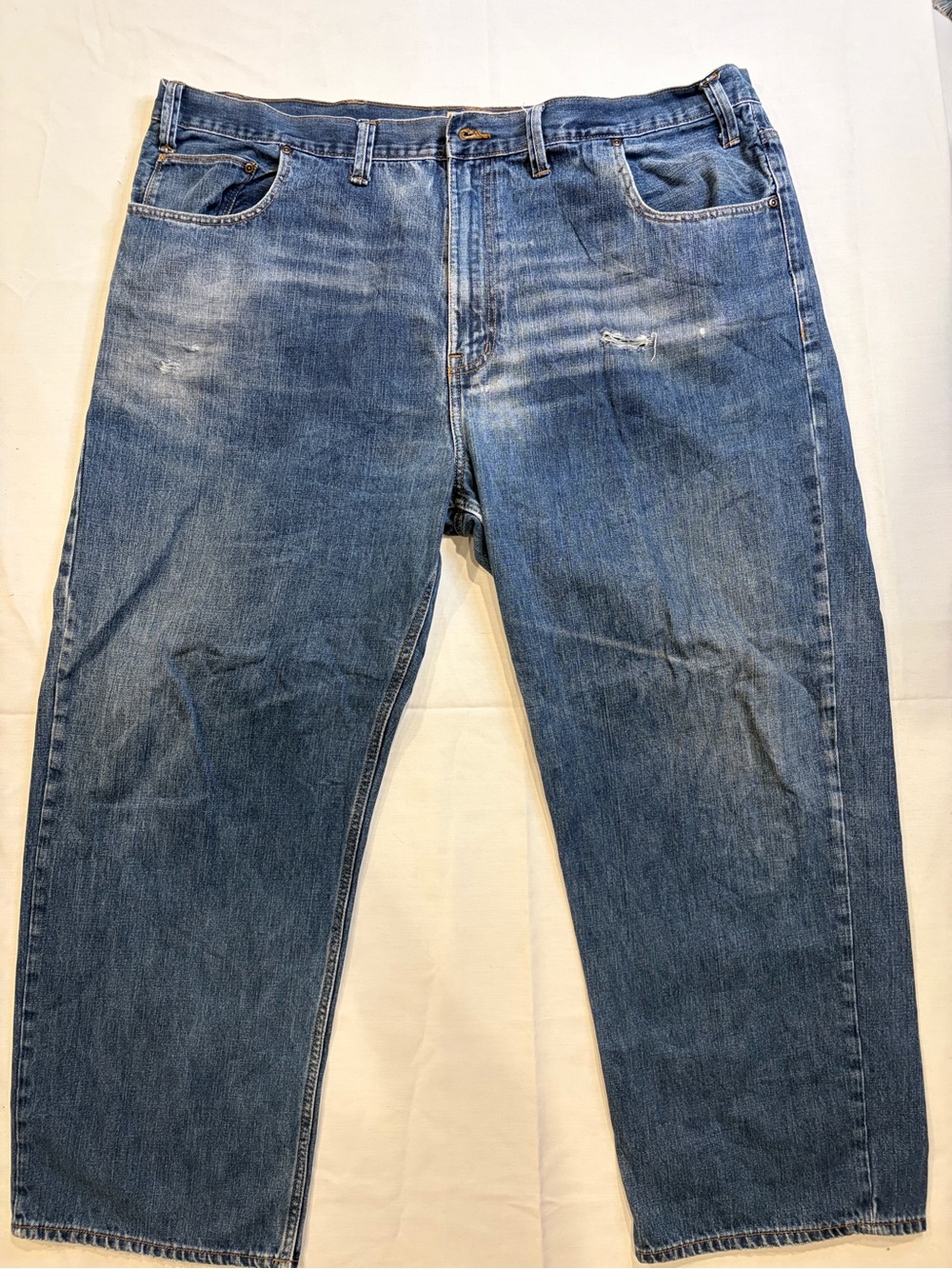 The Foundry Supply Co. Relaxed Blue Denim Jeans